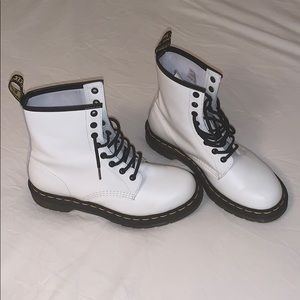 White Dr. Martens